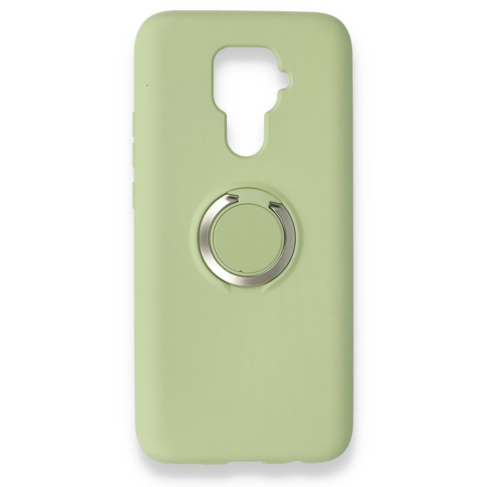 Huawei Mate 30 Lite Kılıf Viktor Yüzüklü Silikon - Yeşil Huawei Mate 30 Lite Kılıf Viktor Yüzüklü Silikon - Yeşil