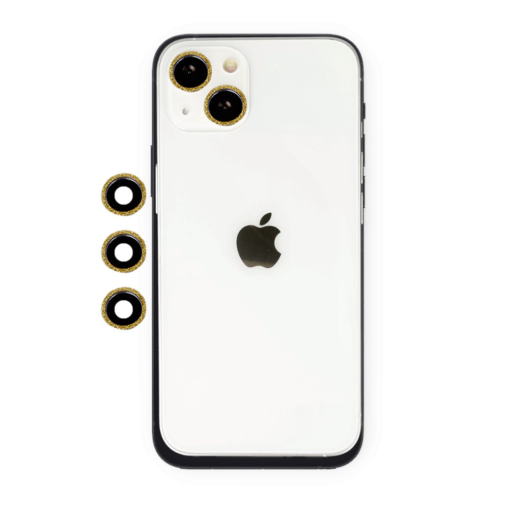 iPhone 13 Mini Shine Kamera Lens - Gold