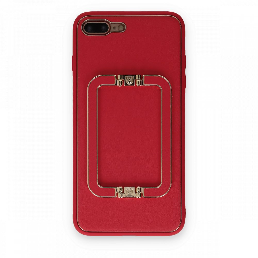  iPhone 8 Plus Kılıf Coco Elit Kapak - Kırmızı