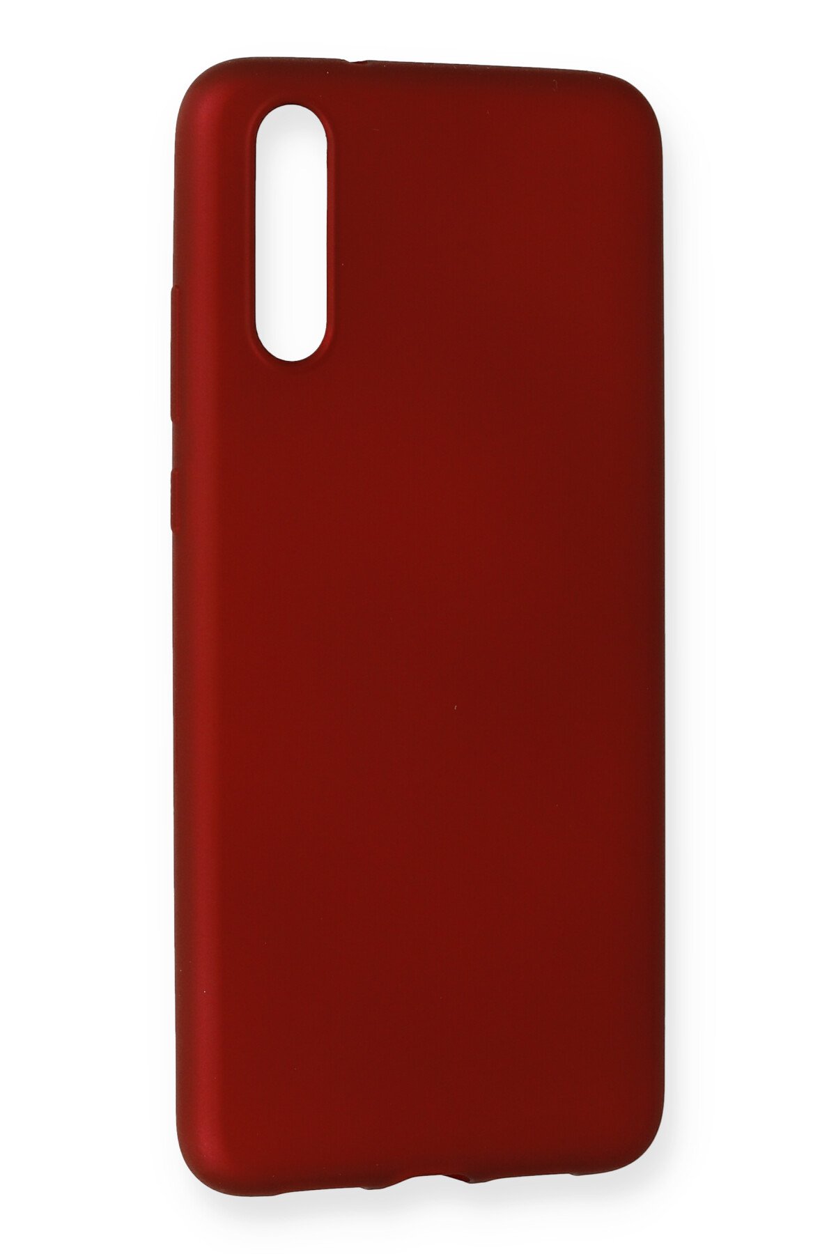 Huawei P20 Kılıf First Silikon - Bordo  Huawei P20 Kılıf First Silikon - Bordo
