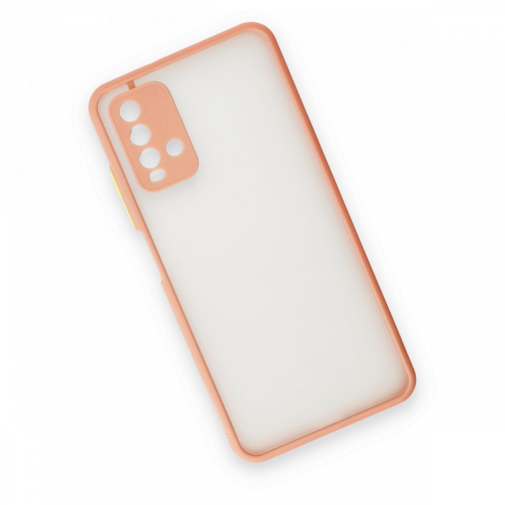 Redmi 9T Kılıf Montreal Silikon Kapak - Pembe