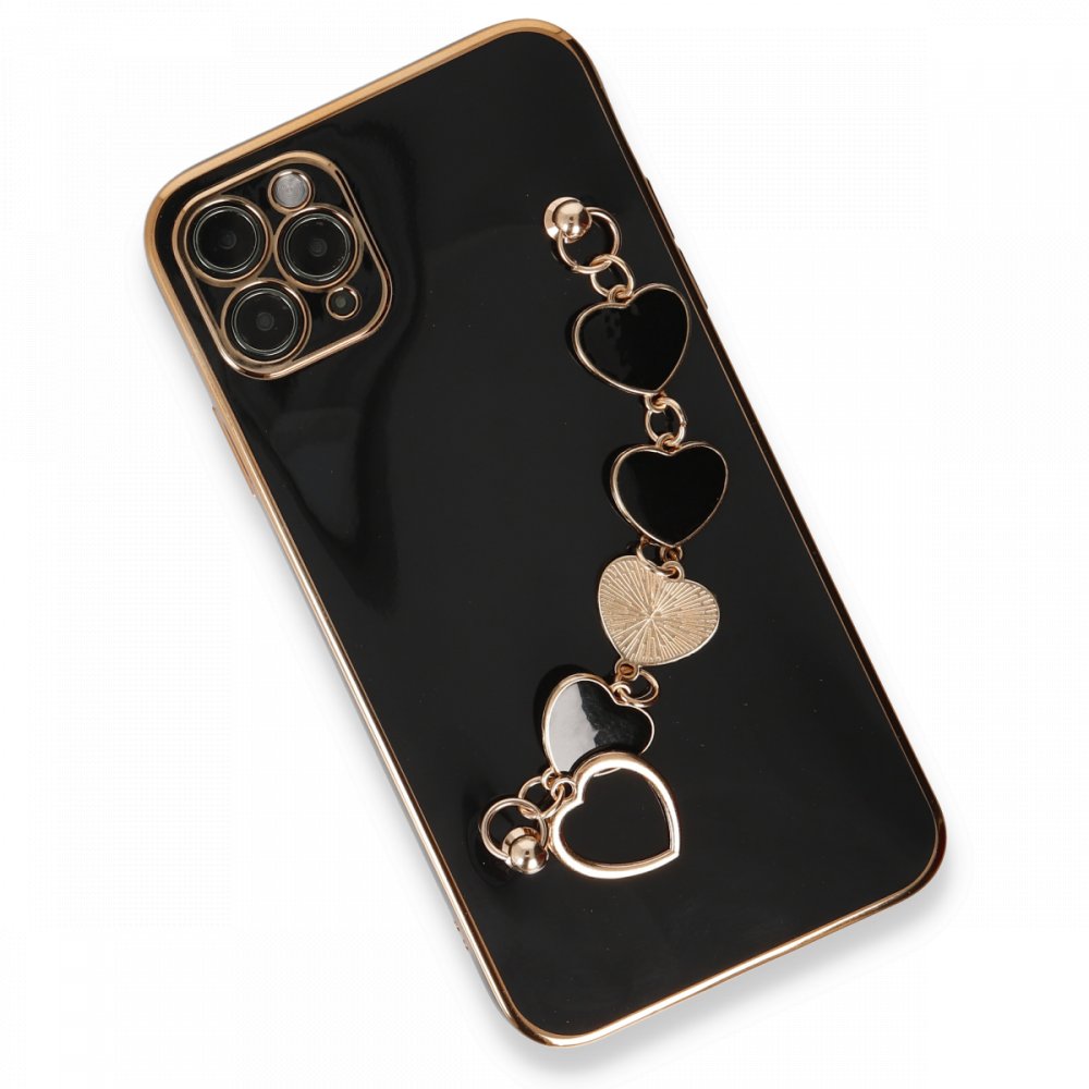  iPhone 11 Pro Kılıf Esila Silikon - Siyah