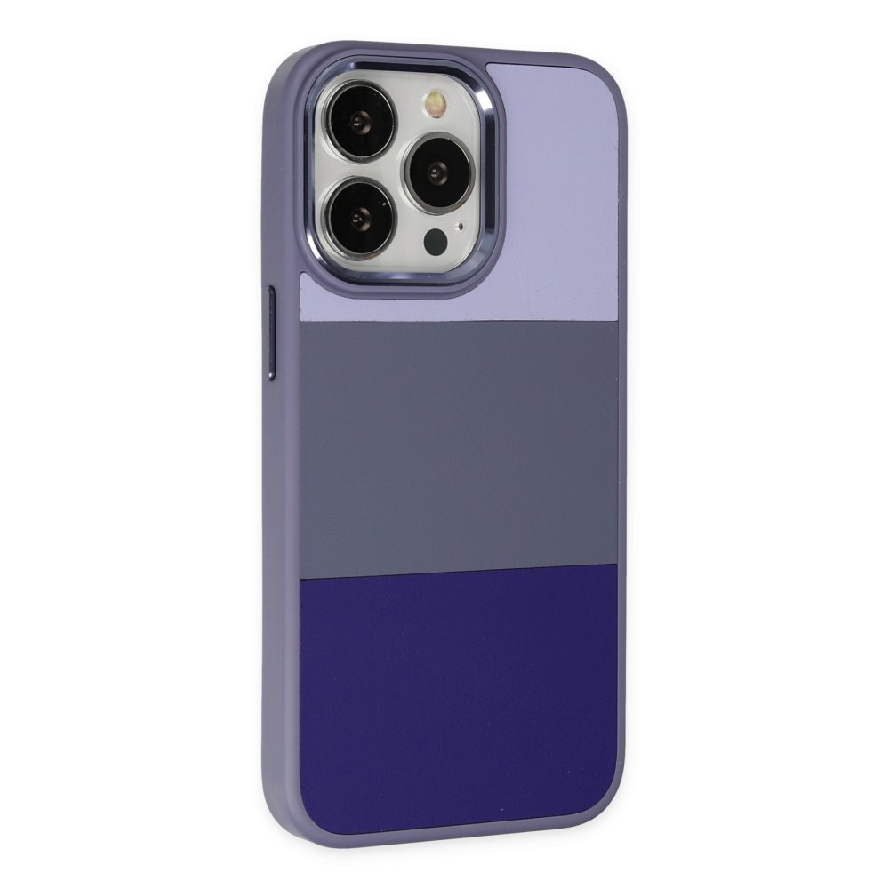  iPhone 14 Pro Max Kılıf King Kapak - Lila-Mor