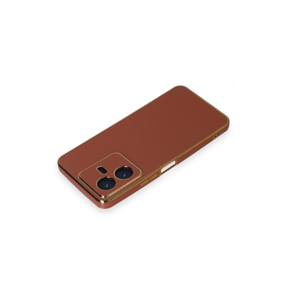 Vivo Y22 2022 Kılıf Volet Silikon - Kırmızı Vivo Y22 2022 Kılıf Volet Silikon - Kırmızı