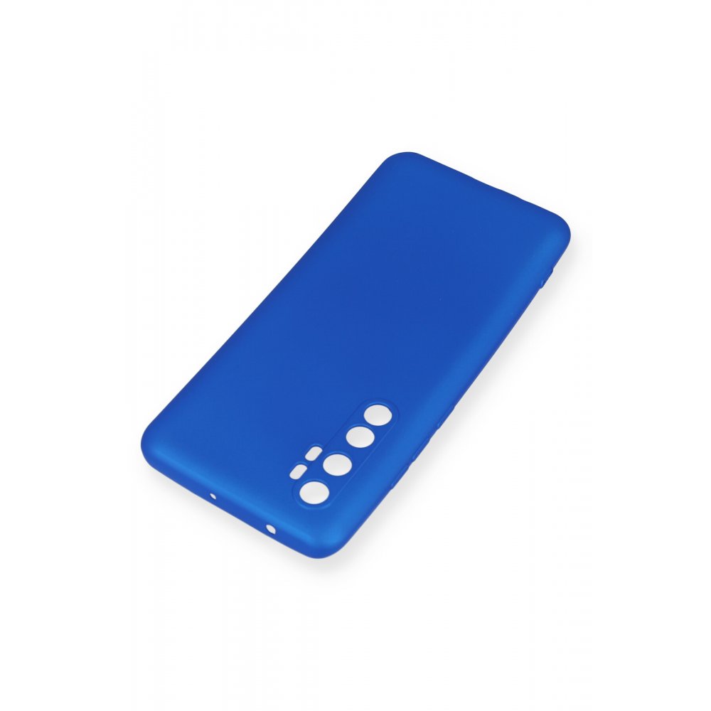  Xiaomi Mi Note 10 Lite Kılıf First Silikon - Mavi