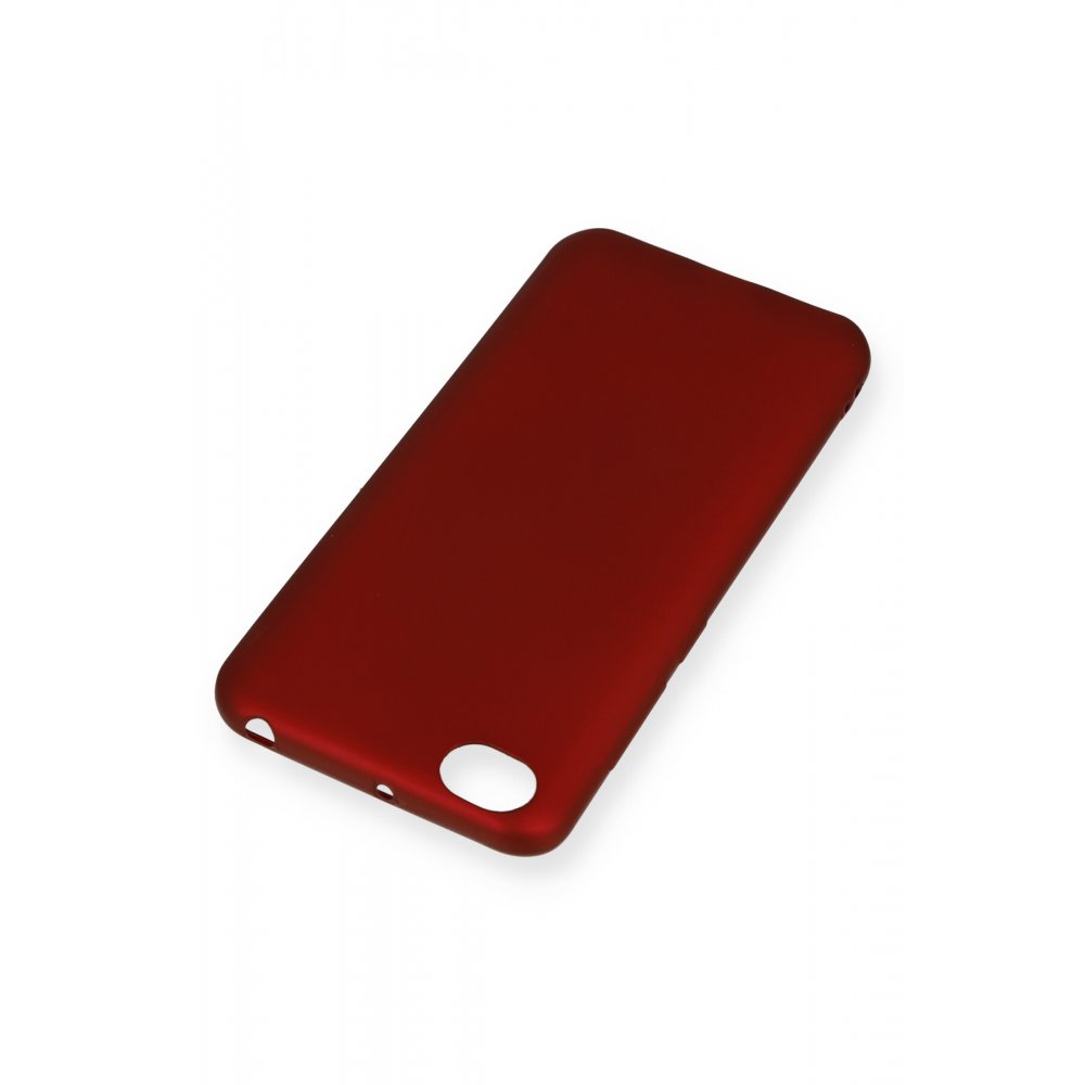 Redmi Go Kılıf First Silikon - Bordo