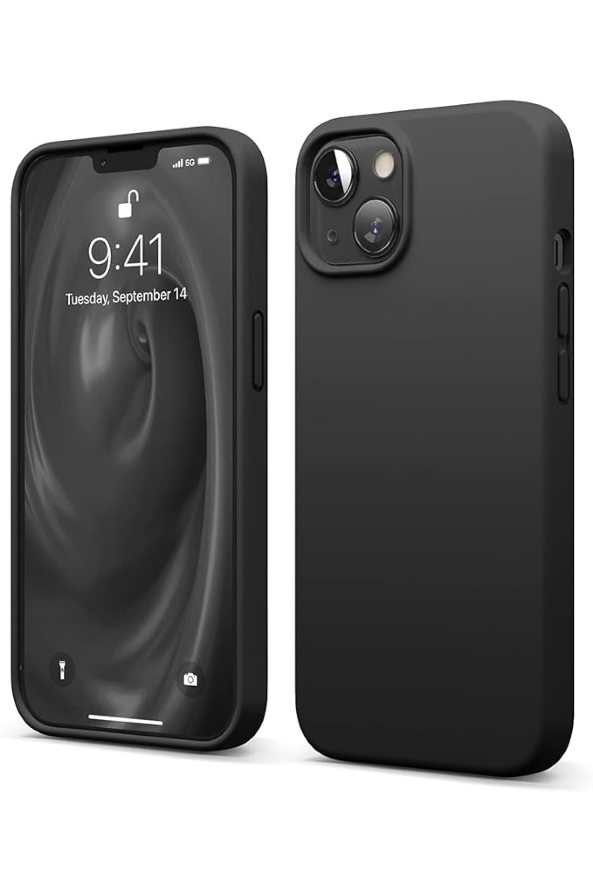  iPhone 13 Kılıf First Silikon - Siyah