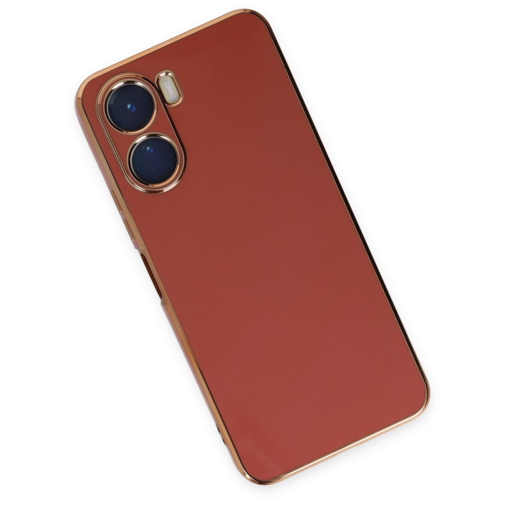 Vivo Y16 Kılıf Volet Silikon - Kırmızı  Vivo Y16 Kılıf Volet Silikon - Kırmızı