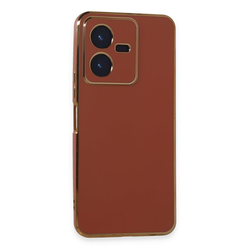Vivo Y22 2022 Kılıf Volet Silikon - Kırmızı Vivo Y22 2022 Kılıf Volet Silikon - Kırmızı