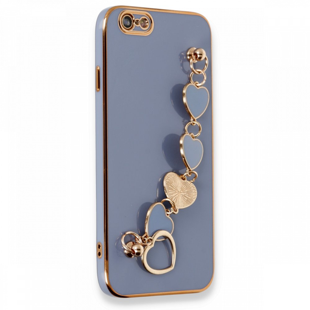  iPhone 6 Kılıf Esila Silikon - Gri