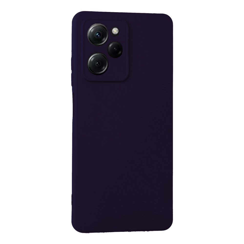 Xiaomi Poco X5 Pro 5G Kılıf Nano içi Kadife Silikon - Mor  Xiaomi Poco X5 Pro 5G Kılıf Nano içi Kadife Silikon - Mor
