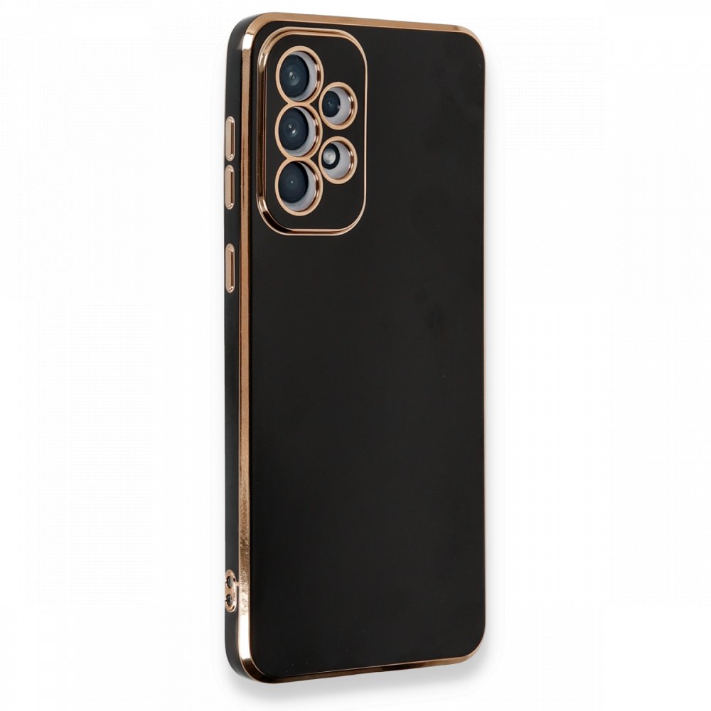  Samsung Galaxy A33 5G Kılıf Volet Silikon - Siyah