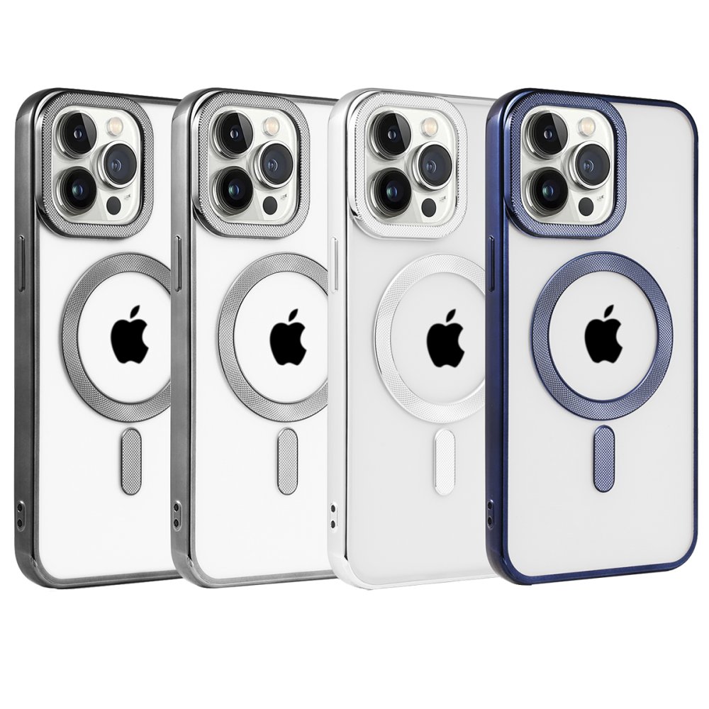 iPhone 15 Kılıf Kronos Magsafe Kapak - Açık Yeşil  iPhone 15 Kılıf Kronos Magsafe Kapak - Açık Yeşil