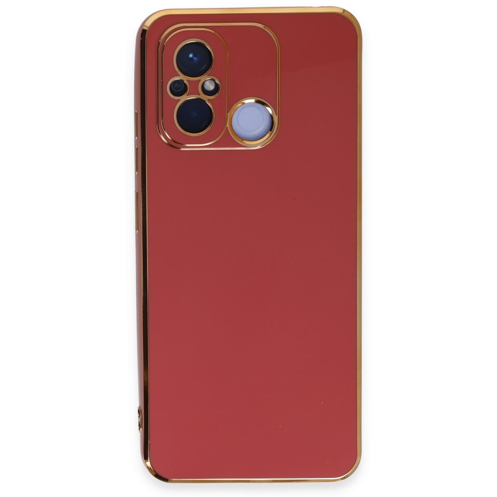 Redmi 12C Kılıf Volet Silikon - Kırmızı