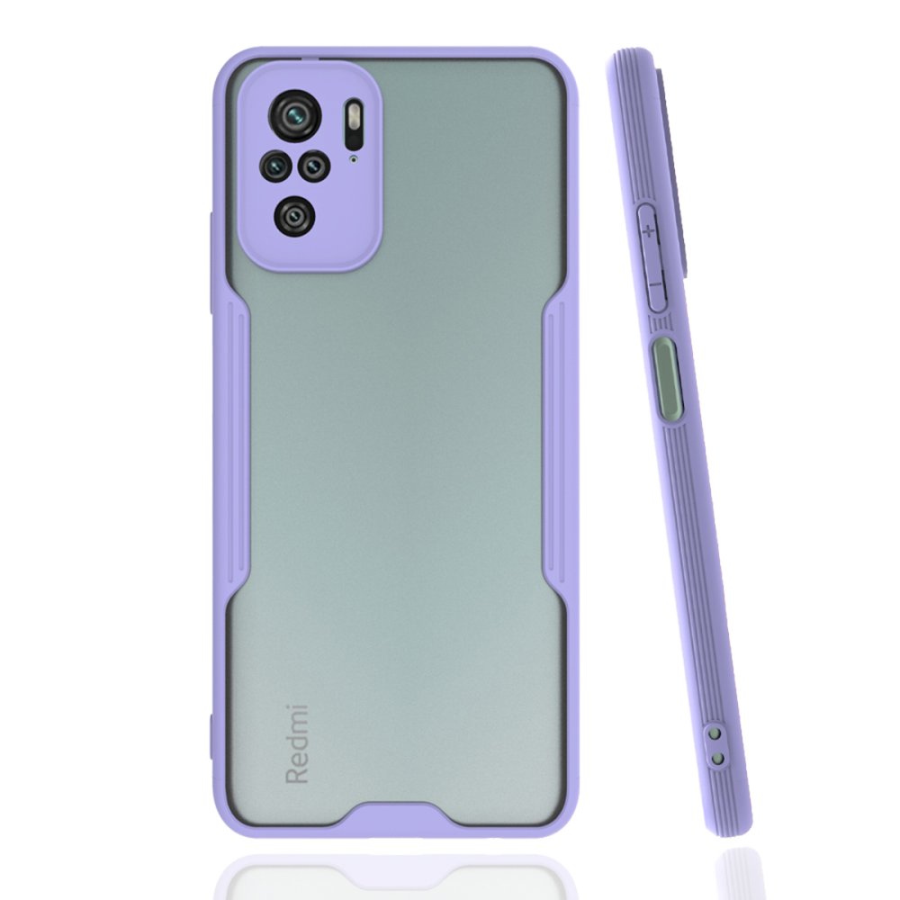 Xiaomi Poco M5s Kılıf Platin Silikon - Lila  Xiaomi Poco M5s Kılıf Platin Silikon - Lila