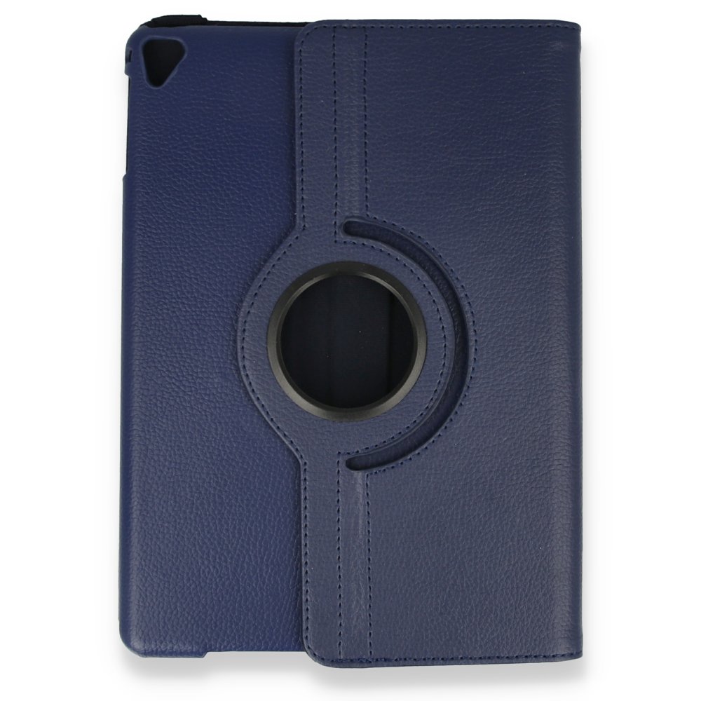  iPad 2 9.7 Kılıf 360 Tablet Deri Kılıf - Lacivert