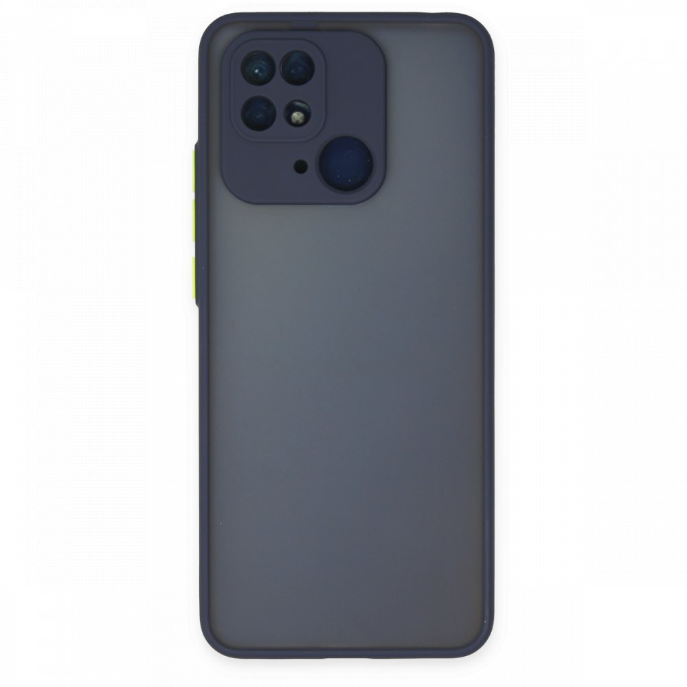 Xiaomi Poco C40 Kılıf Montreal Silikon Kapak - Lacivert Xiaomi Poco C40 Kılıf Montreal Silikon Kapak - Lacivert