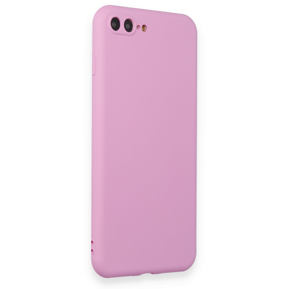  iPhone 7 Plus Kılıf First Silikon - Açık Mor