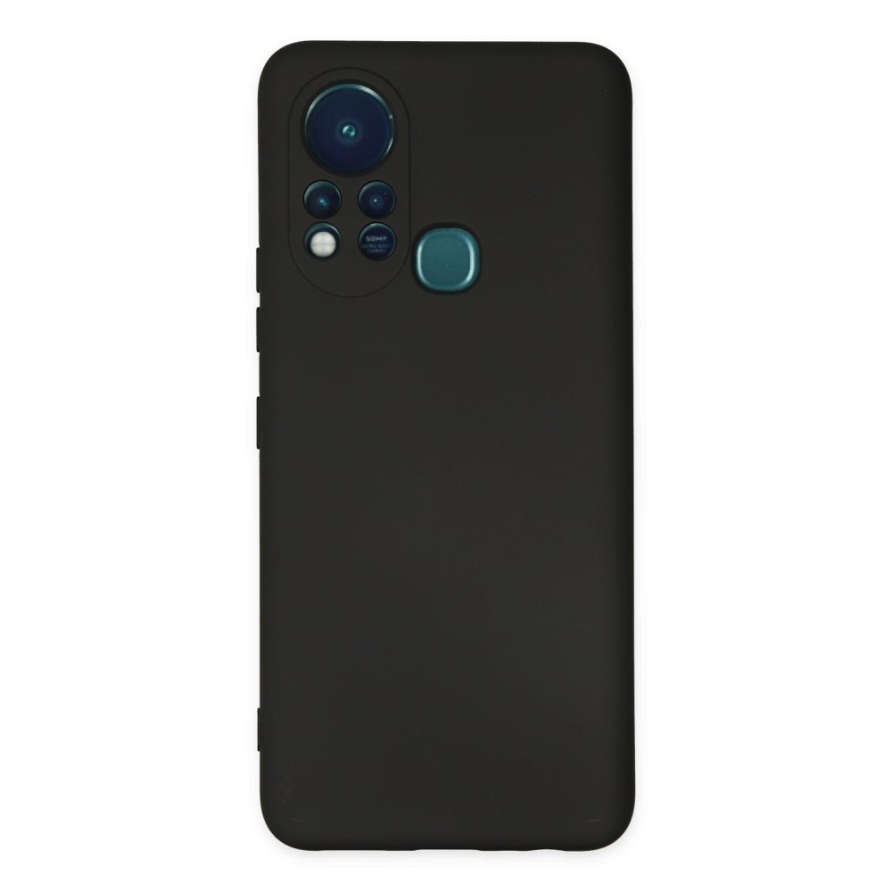 İnfinix Hot 11s Kılıf Nano içi Kadife Silikon - Siyah  İnfinix Hot 11s Kılıf Nano içi Kadife Silikon - Siyah