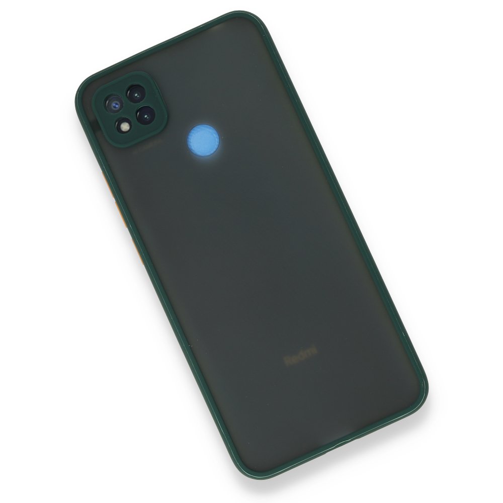 Redmi 9C Kılıf Montreal Silikon Kapak - Yeşil