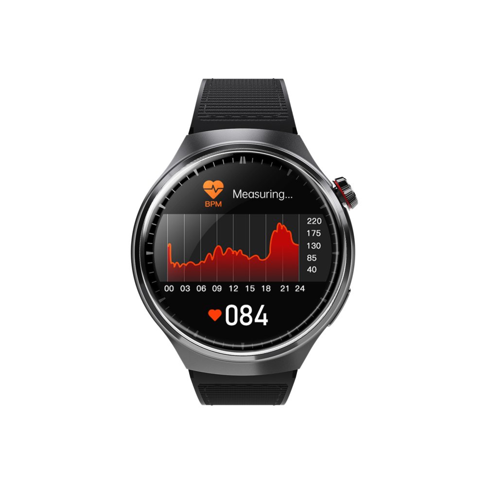 Joko ZD4 Pro 1.5 inç IPS Ekran IP68 Su Geçirmez Konuşma ve NFC Özellikli Akıllı Saat - Siyah