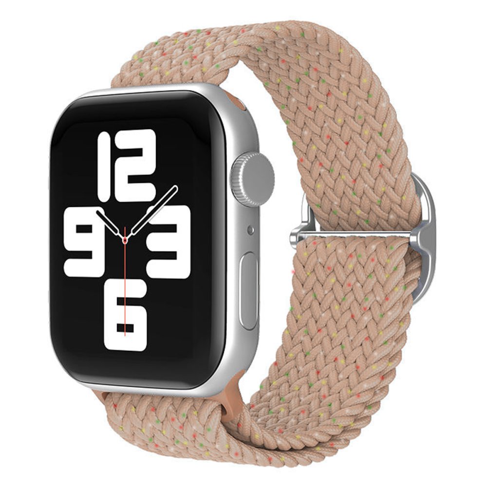  Apple Watch 44mm Star Kordon - Benekli Pudra