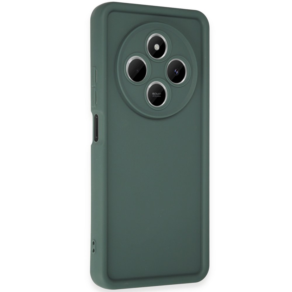 Redmi 14C Kılıf Viera Silikon - Koyu Yeşil Redmi 14C Kılıf Viera Silikon - Koyu Yeşil