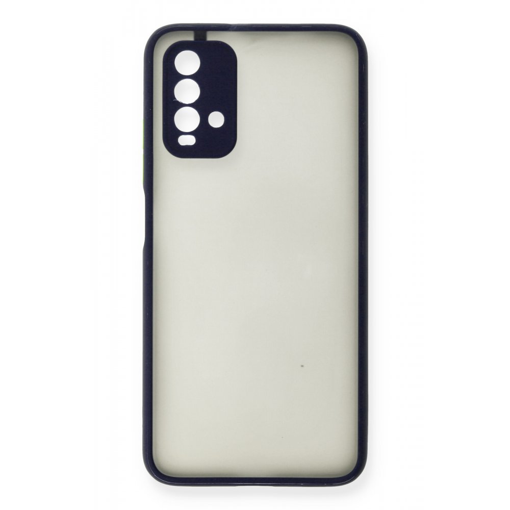 Redmi Note 9 4G Kılıf Montreal Silikon Kapak - Lacivert