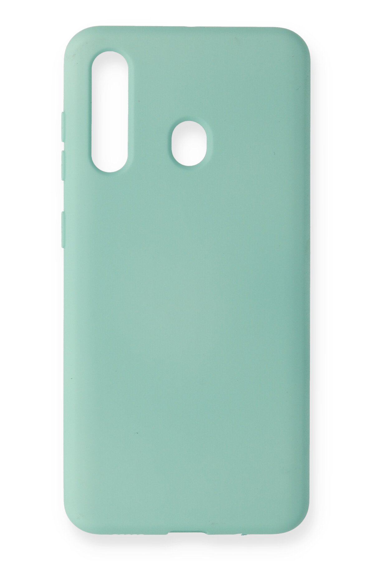  Samsung Galaxy M40 Kılıf Nano içi Kadife Silikon - Turkuaz