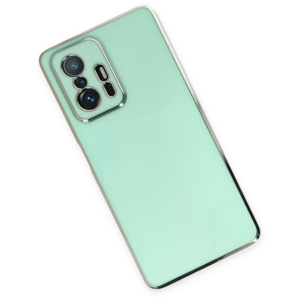 Xiaomi Mi 11T Kılıf Volet Silikon - Açık Yeşil  Xiaomi Mi 11T Kılıf Volet Silikon - Açık Yeşil