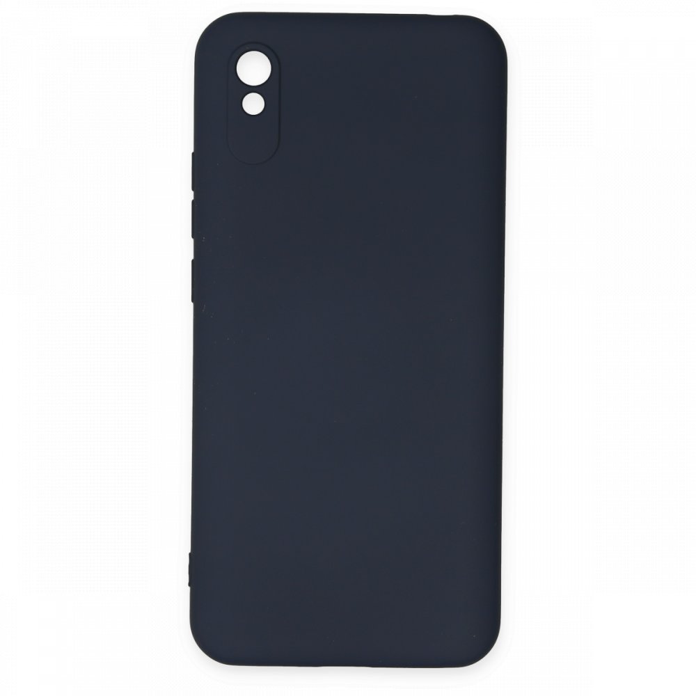 Redmi 9A Kılıf Nano içi Kadife Silikon - Lacivert Redmi 9A Kılıf Nano içi Kadife Silikon - Lacivert