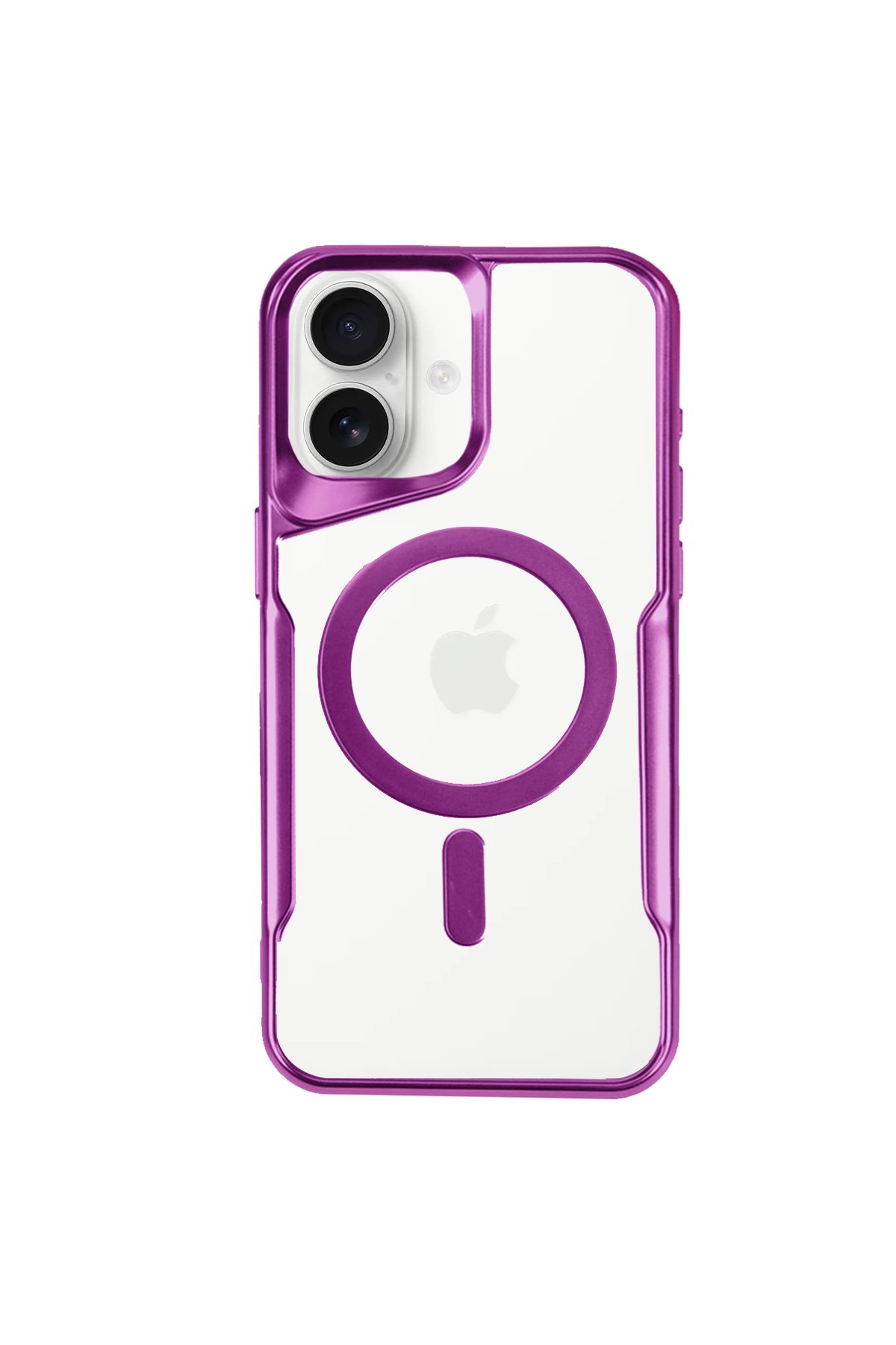 iPhone 16 Plus Kılıf Boyi Magsafe Silikon Kapak - Pembe  iPhone 16 Plus Kılıf Boyi Magsafe Silikon Kapak - Pembe