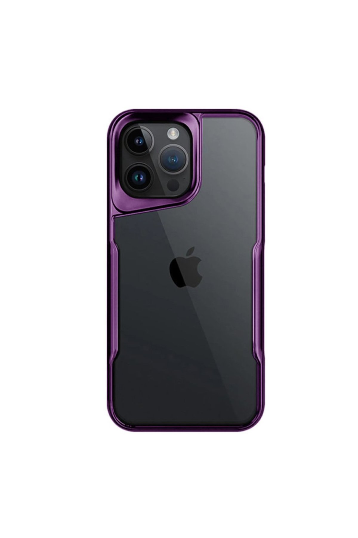  iPhone 16 Pro Kılıf Boyi Silikon Kapak - Derin Mor