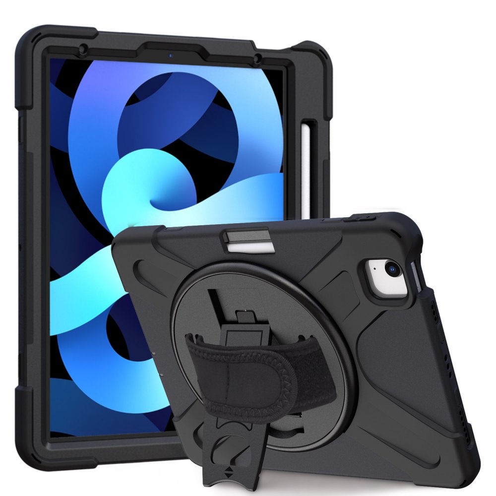  iPad Air 4 10.9 Kılıf Amazing Tablet Kapak - Siyah