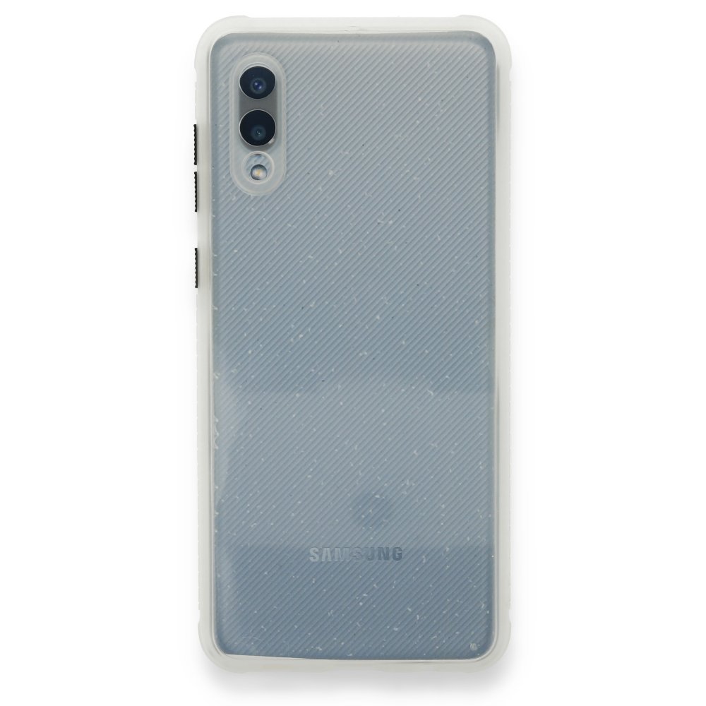  Samsung Galaxy A02 Kılıf Miami Şeffaf Silikon - Şeffaf