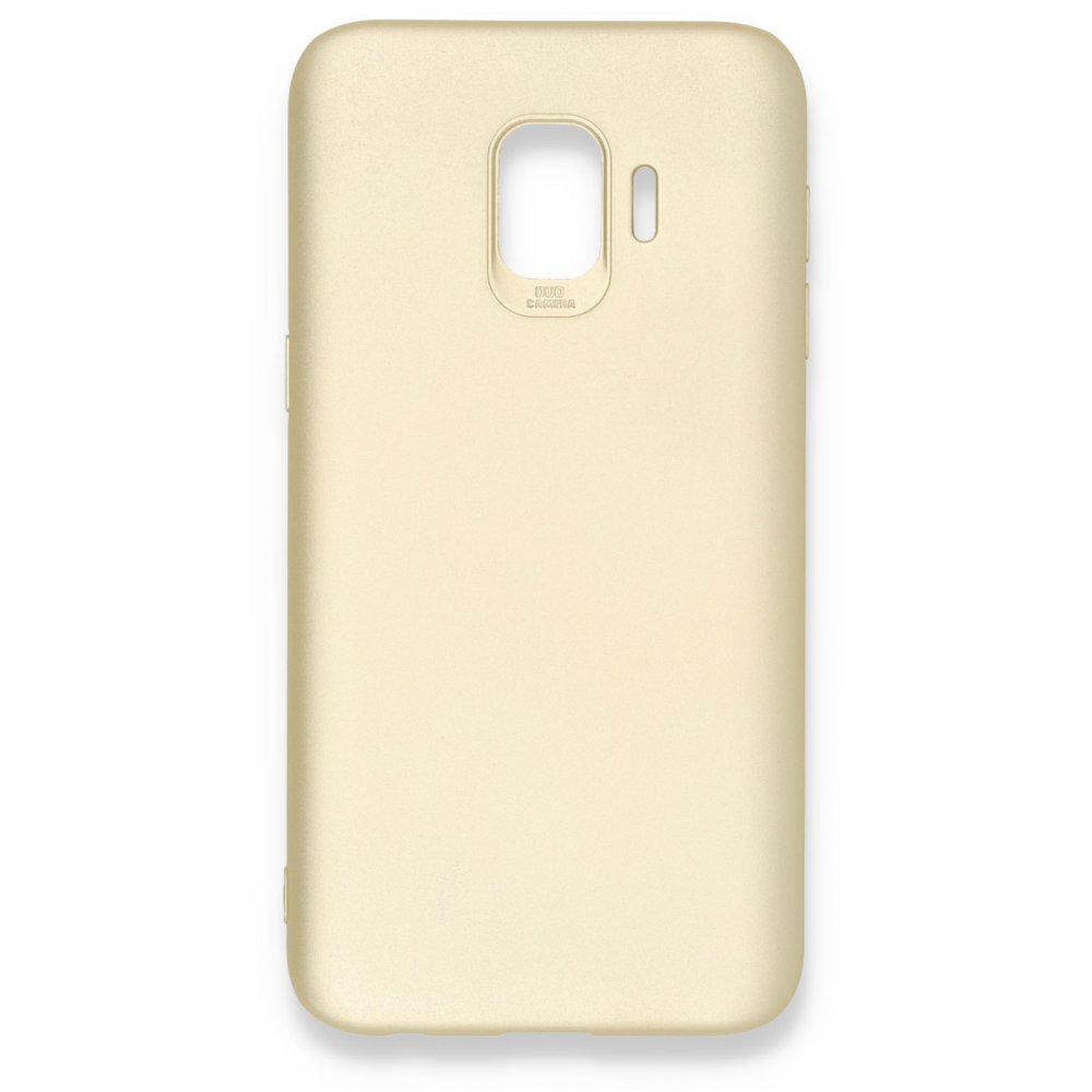  Samsung Galaxy J2 Core Kılıf First Silikon - Gold