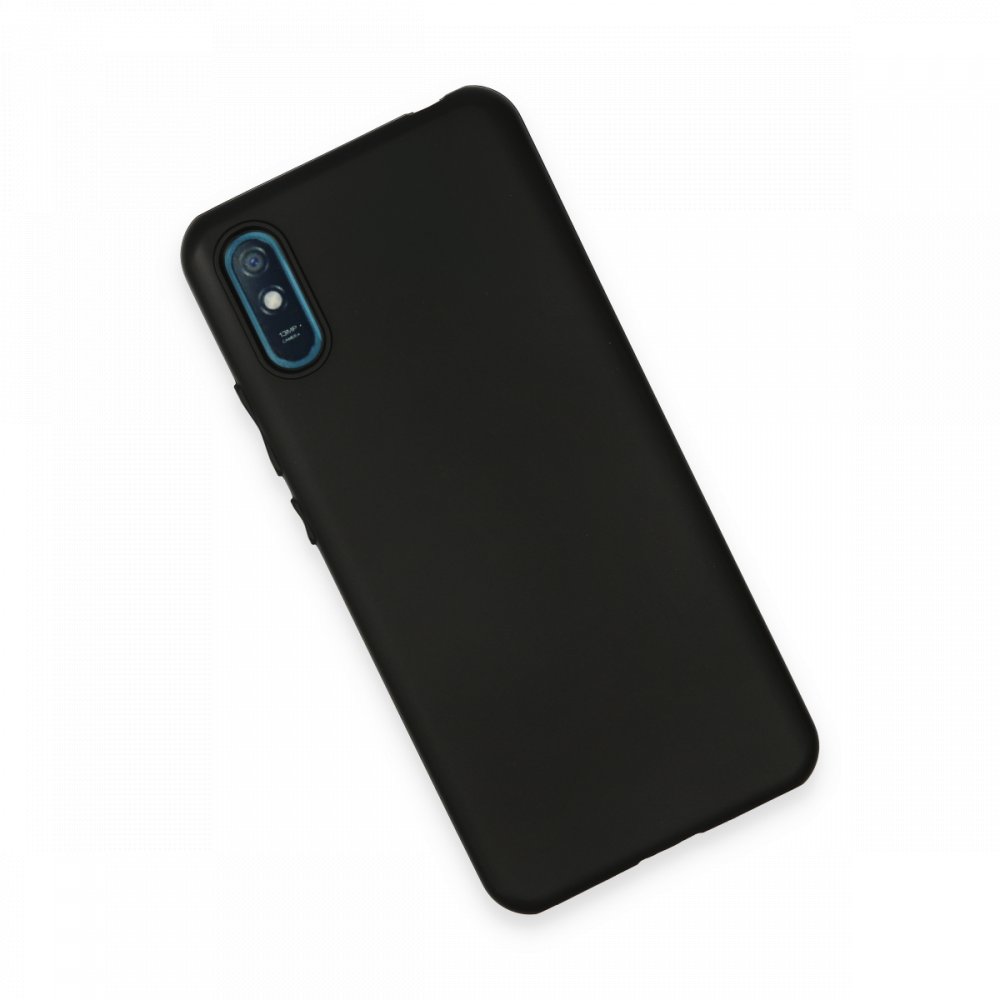 Redmi 9A Kılıf First Silikon - Siyah Redmi 9A Kılıf First Silikon - Siyah