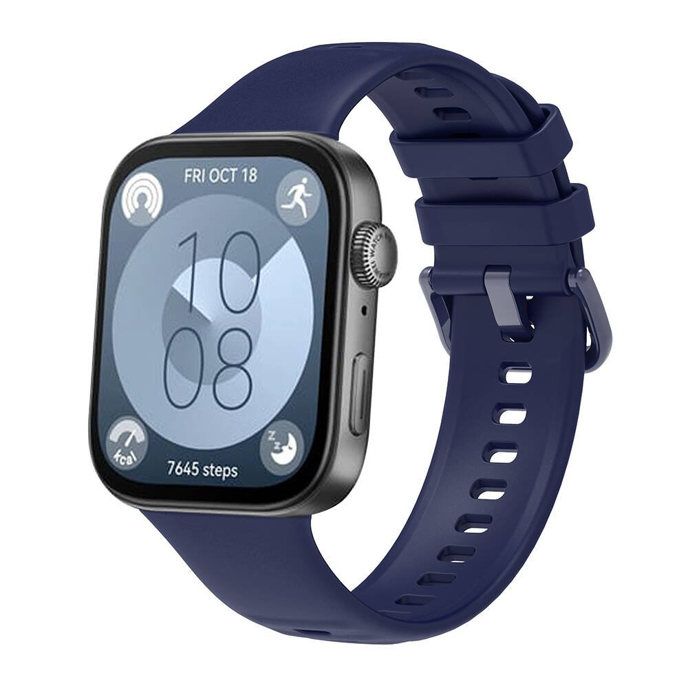  Huawei Watch Fit 3 Klasik Kordon - Lacivert