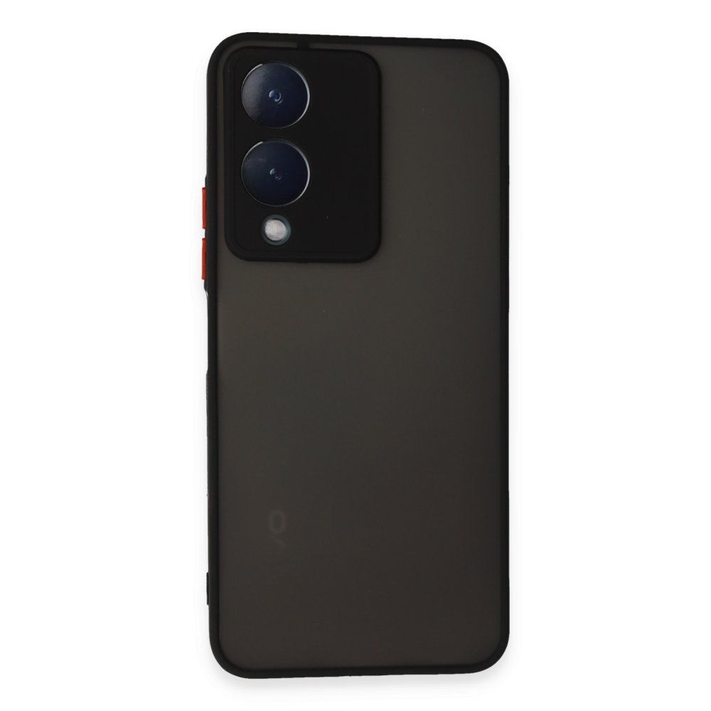 Vivo Y17S Kılıf Montreal Silikon Kapak - Siyah Vivo Y17S Kılıf Montreal Silikon Kapak - Siyah