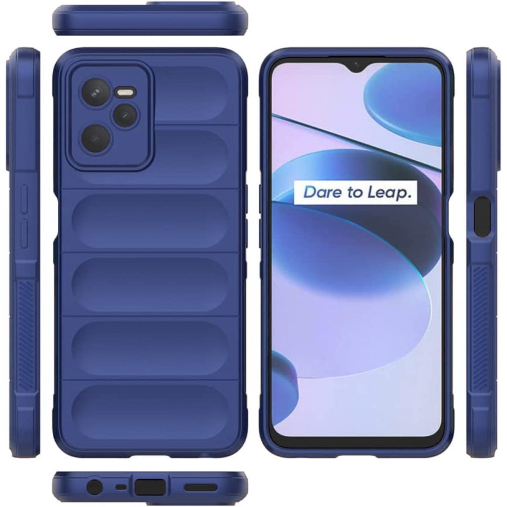 Realme C35 Kılıf Optimum Silikon - Lacivert  Realme C35 Kılıf Optimum Silikon - Lacivert