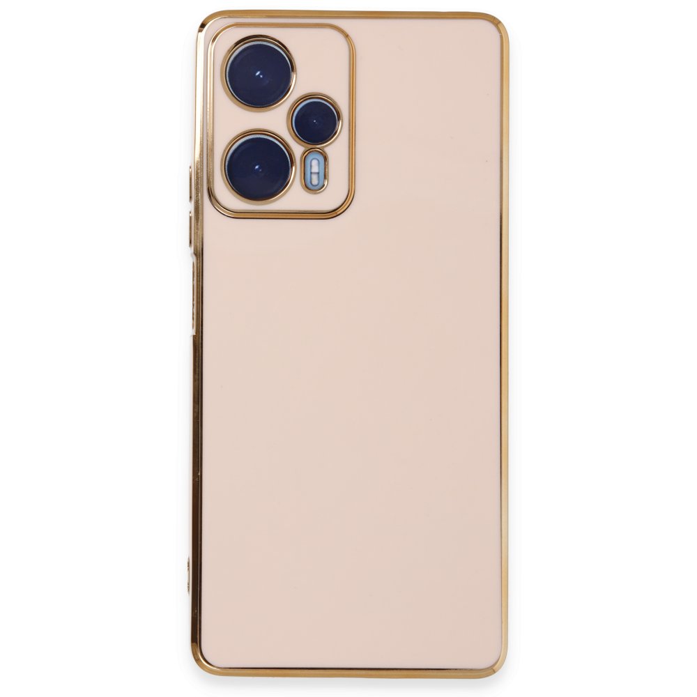 Xiaomi Poco F5 Kılıf Volet Silikon - Pembe Xiaomi Poco F5 Kılıf Volet Silikon - Pembe