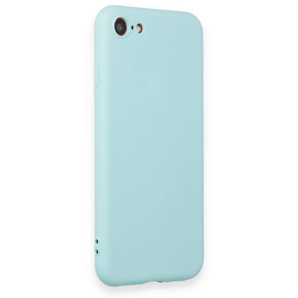 iPhone 8 Kılıf First Silikon - Turkuaz  iPhone 8 Kılıf First Silikon - Turkuaz