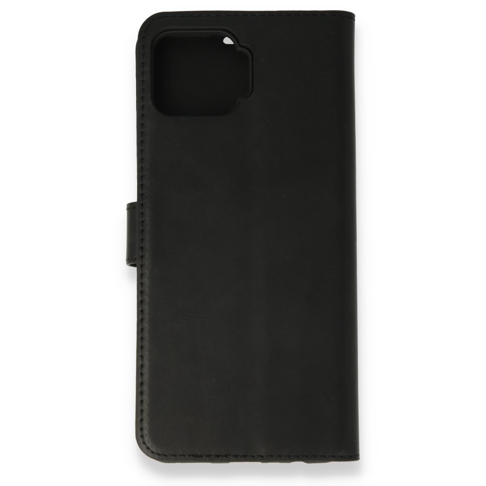  Oppo A73 Kılıf Trend S Plus Kapaklı Kılıf - Siyah