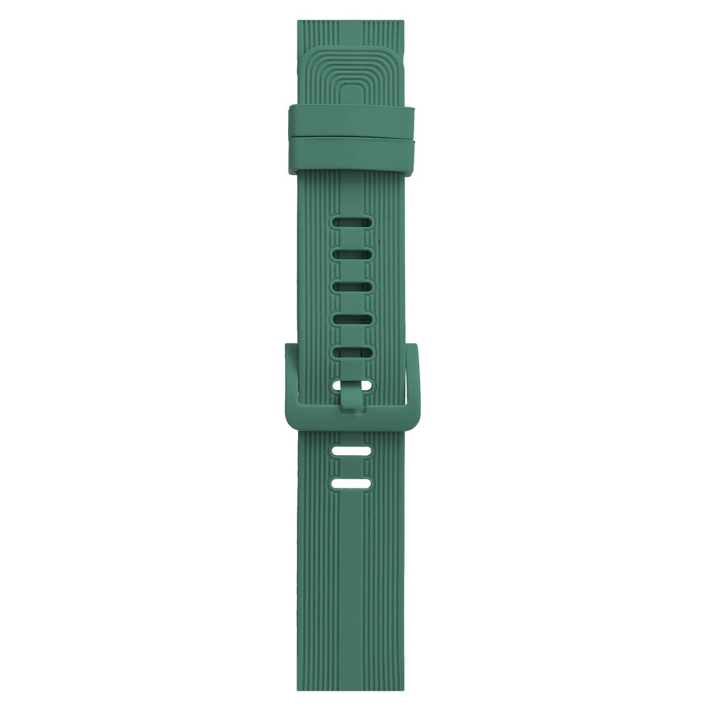 Apple Watch Ultra 49mm KR408 Çizgili Silikon Kordon - Yeşil Apple Watch Ultra 49mm KR408 Çizgili Silikon Kordon - Yeşil