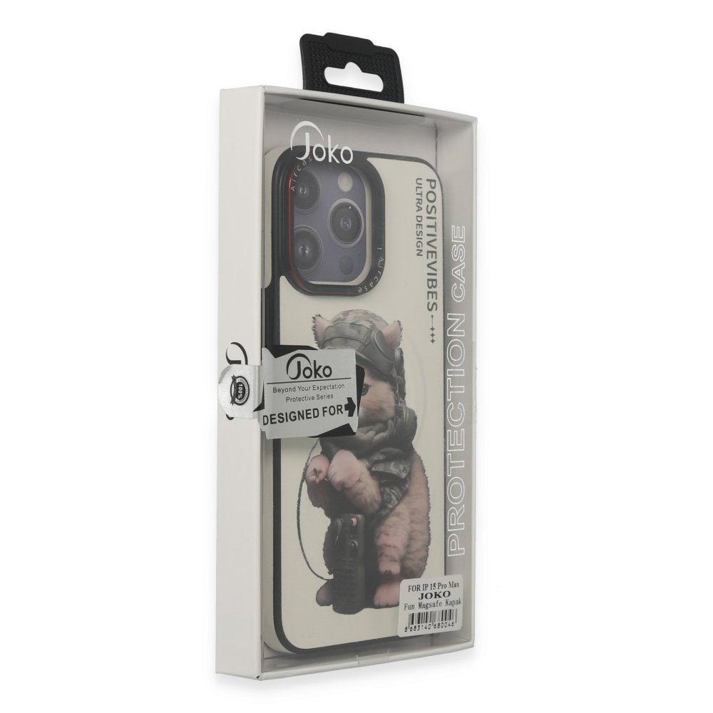 Joko iPhone 13 Pro Fun Magsafe Kapak - Lacivert Joko iPhone 13 Pro Fun Magsafe Kapak - Lacivert