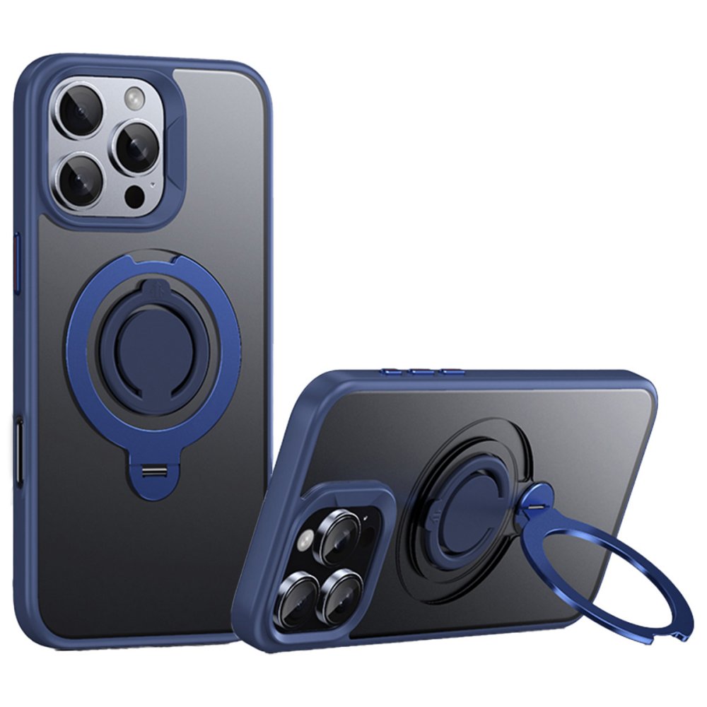 Joko iPhone 16 Pro Max Avatar 360 Dönen Magsafe Kapak - Lacivert