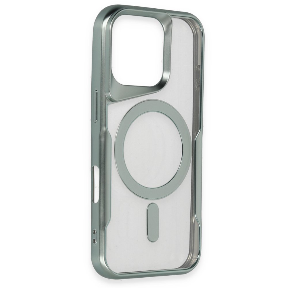 iPhone 16 Plus Kılıf Boyi Magsafe Silikon Kapak - Kahverengi  iPhone 16 Plus Kılıf Boyi Magsafe Silikon Kapak - Kahverengi