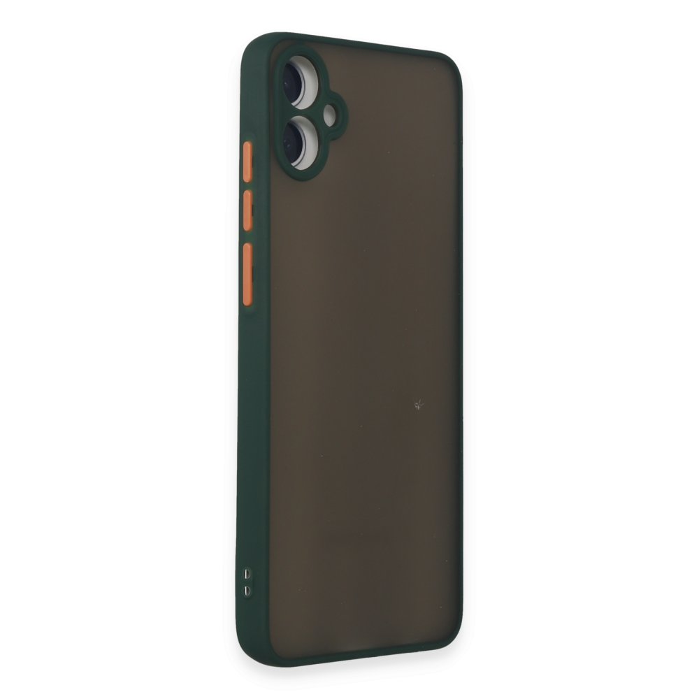  Samsung Galaxy A05 Kılıf Montreal Silikon Kapak - Yeşil