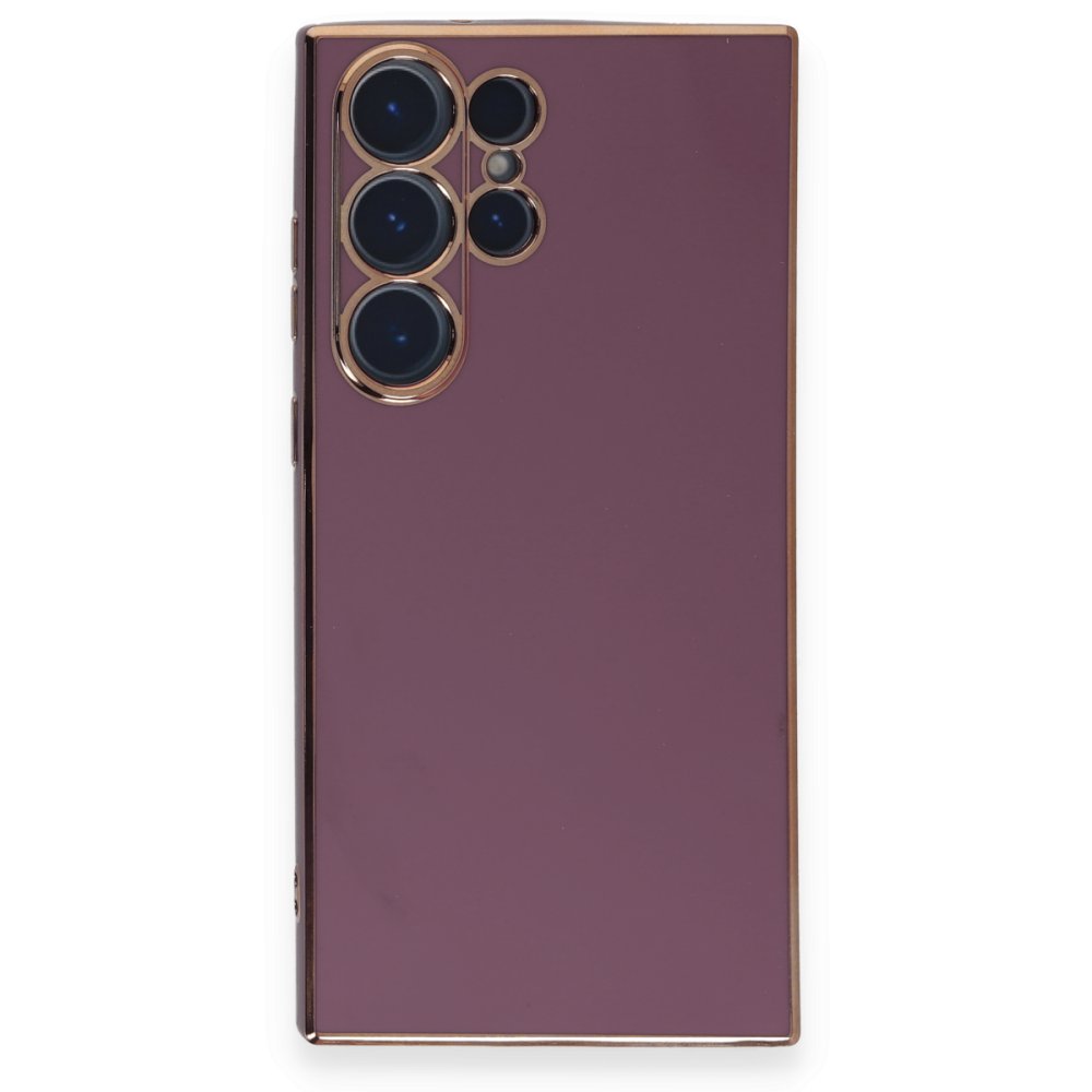 Samsung Galaxy S23 Ultra Kılıf Volet Silikon - Mor
