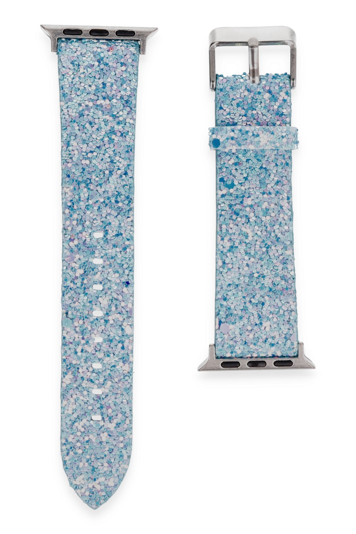  Apple Watch 44mm Starry Taşlı Kordon - Turkuaz